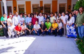 Directivos de las distintas organizaciones de Carnaval de Barranquilla
