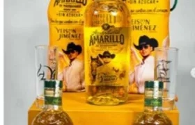 El aguardiente que están comercializando.