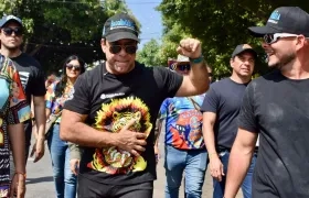 El Alcalde Alex Char.