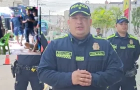 Teniente Coronel Belkin Villareal, Comandante Operativo de Policía Metropolitana. 