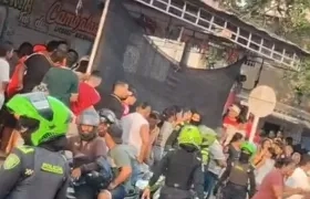 Ataque sicarial en el barrio Villa Muvdi.
