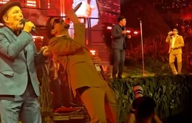 Rubén Blades y Bad Bunny.