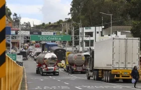 Frontera de Colombia con Ecuador.