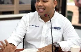 El concejal Alexis Castillo.
