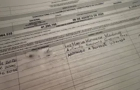 El documento publicado por el Ministro Armando Benedetti.