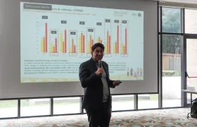 Coordinador del Observatorio Político Electoral de la MOE, Diego Alejandro Rubiano.