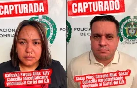 Katiuska Pargas y César Pérez Serrano.
