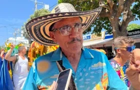 Edgar Blanco, director del Carnaval de la 44.