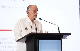 Eduardo Verano, gobernador del Atlántico.