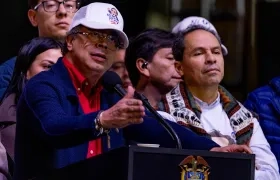 El Presidente Gustavo Petro.