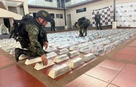 El estaño incautado.