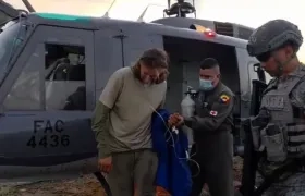 El estadounidense rescatado.