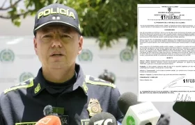 El general Edwin Urrego.