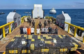 Incautación de droga en aguas de El Salvador