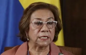 La canciller Rosa Villavicencio.