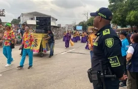 Policías garantizarán la seguridad. 