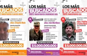 También aparecen como objetivo de alto valor para su captura alias 'Iván Mordisco' y 'Pablito'.