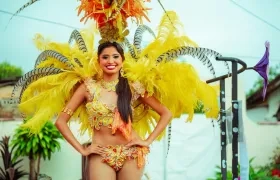 Maileth Viloria, Reina del Carnaval de Tubará.