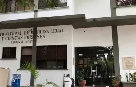 Fachada de Medicina Legal.
