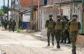 Militares en el Catatumbo.