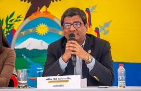 El Ministro de Producción de Ecuador, Alberto Jaramillo. 