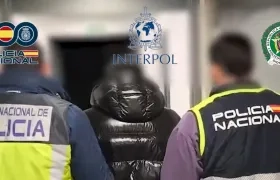 Gerly Sánchez Villamizar, alias 'Mono Gerly', capturado por la Policía de España.