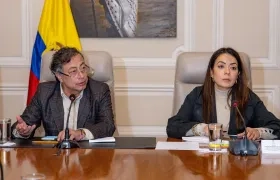 El Presidente Gustavo Petro.