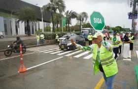 Habrá orientadores de movilidad en la Vía 40.
