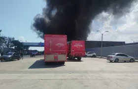 Incendio en Planta de Postobón. 