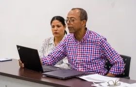 El rector de la Universidad del Atlántico, Rafael Castillo.