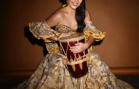 Shaddi Navarro Salas, Reina del Carnaval de Santo Tomas y anfitriona del Reinado Intermunicipal. 