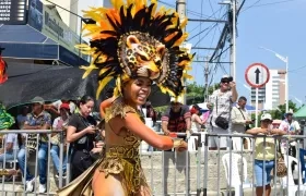 Selva Africana, ganador en la categoría Comparsa de tradición.