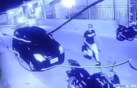 Sicario que disparó contra las personas.