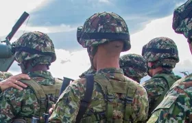 Soldados del Ejército.