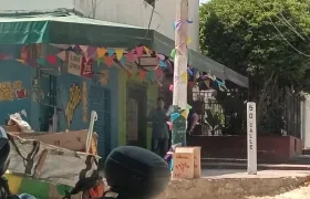 Tienda donde ocurrieron los hechos. 
