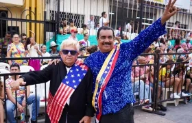 Donald Trump y Nicolás Maduro criollos disfrutando de La Guacherna. 