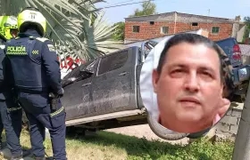 El ganadero fue baleado mientras conducía una camioneta.