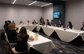 Imagen de la reunión en Quito.