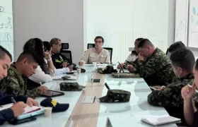 José Antonio Luque, secretario del Interior del Atlántico en consejo de seguridad.