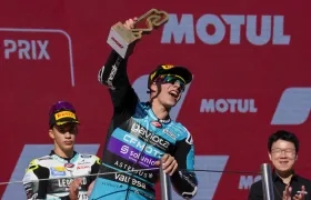 El piloto colombiano David Alonso.
