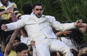 Bad Bunny en el Super Bowl.