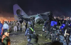  Accidente de un avión militar. 