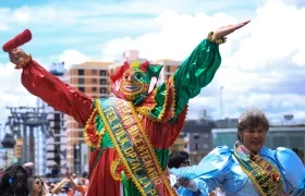 Carnaval en La Paz, Bolivia.