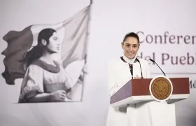 Claudia Sheinbaum, presidenta de México. 