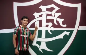 Gabriel Fuentes estaba en Fluminense desde septiembre de 2024. 