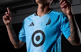 El colombiano James Rodríguez, fichaje estelar del Minnesota United. 