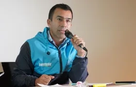 Jorge Rey, gobernador de Cundinamarca. 
