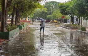 Las lluvias podrían extenderse hasta el miércoles. 