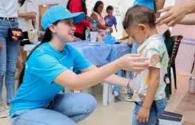 Se movilizaron aproximadamente 40 voluntarios. 