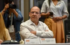 Germán Ávila, ministro de Hacienda y Crédito Público. 